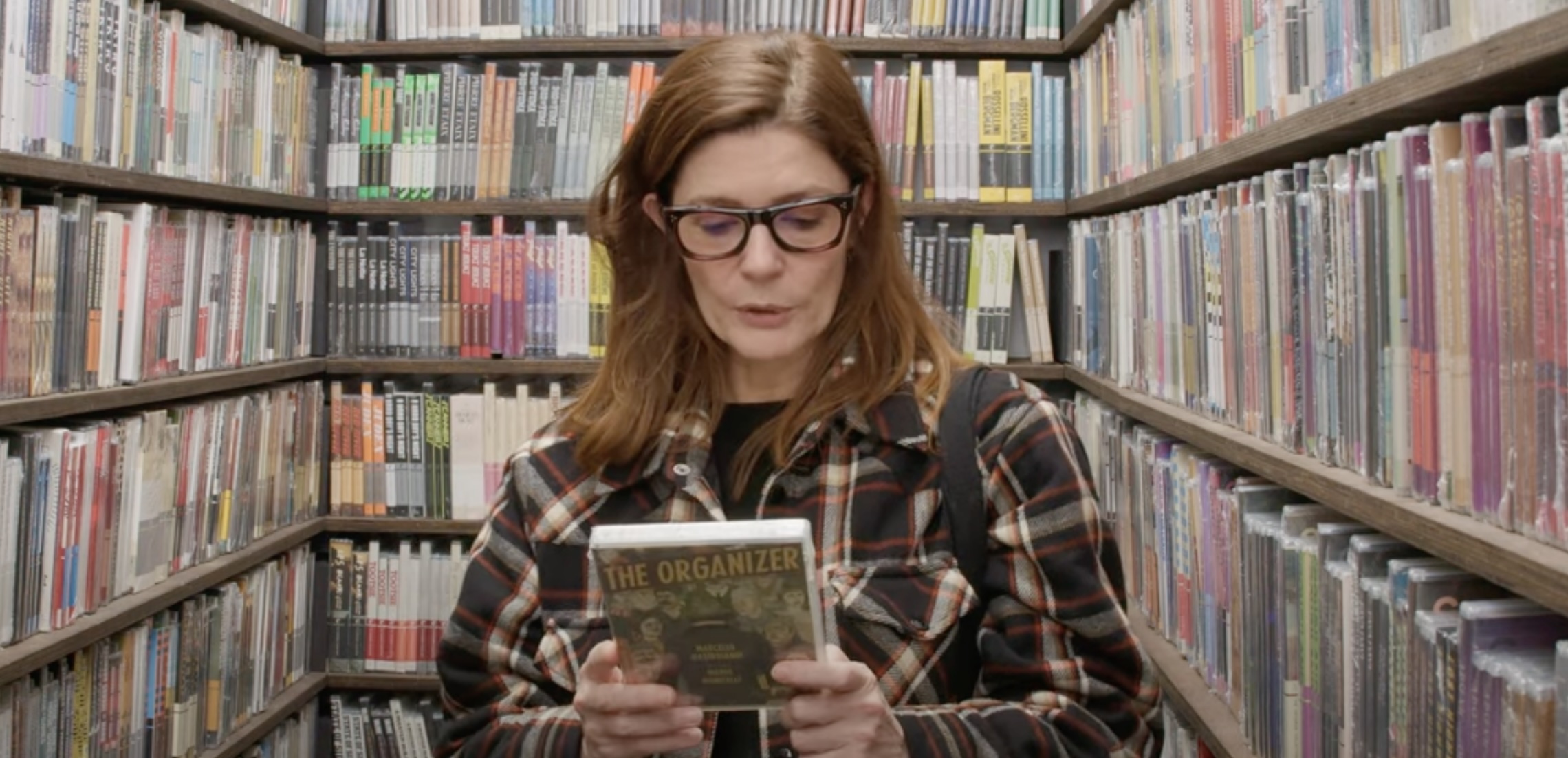 Chiara Mastroianni inside the Criterion Closet